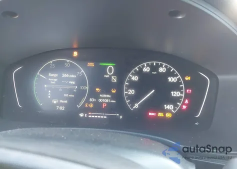 2025 Honda Civic Hybrid Sport/Sport Touring z USA, uszkodzony, nr VIN 2HGFE4F89SH342787